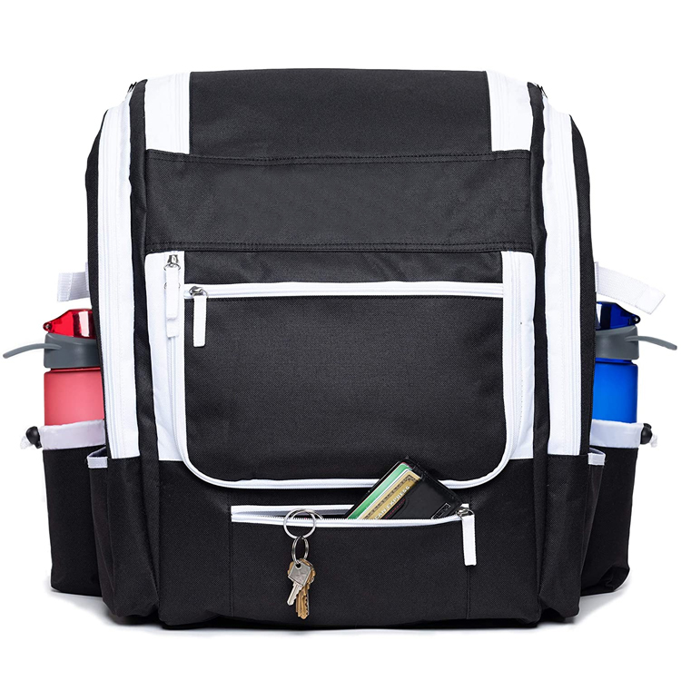 Bsci Supplier Durable Quality Factory Price Large Capacity Lightweight Frisbee Luxury Disc Backpack Golf Bag