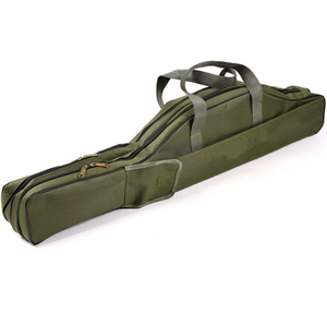 Custom Fishing Rod Bag Waterproof Pvc Fabric Fishing Tool Gear Rod Bags For Outdoor