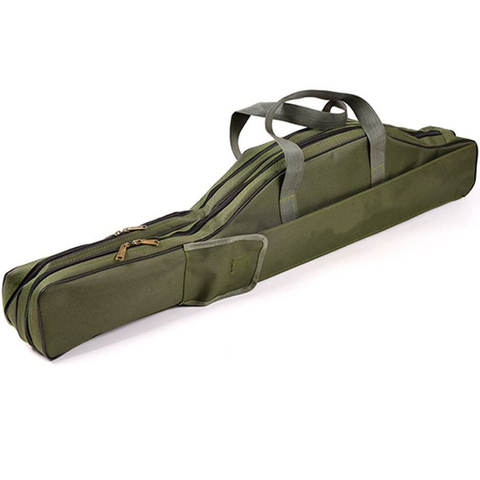 Custom Fishing Rod Bag Waterproof Pvc Fabric Fishing Tool Gear Rod Bags For Outdoor