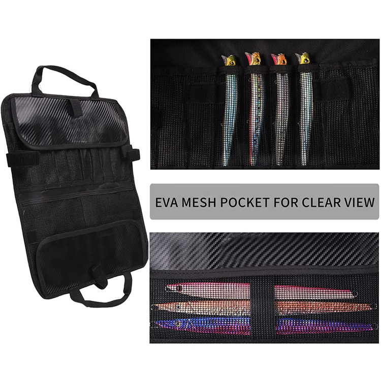 Hot Sell PVC Mesh Fishing Lure Bag Fish Tackle Trolling Lures Fishing Lure Bags
