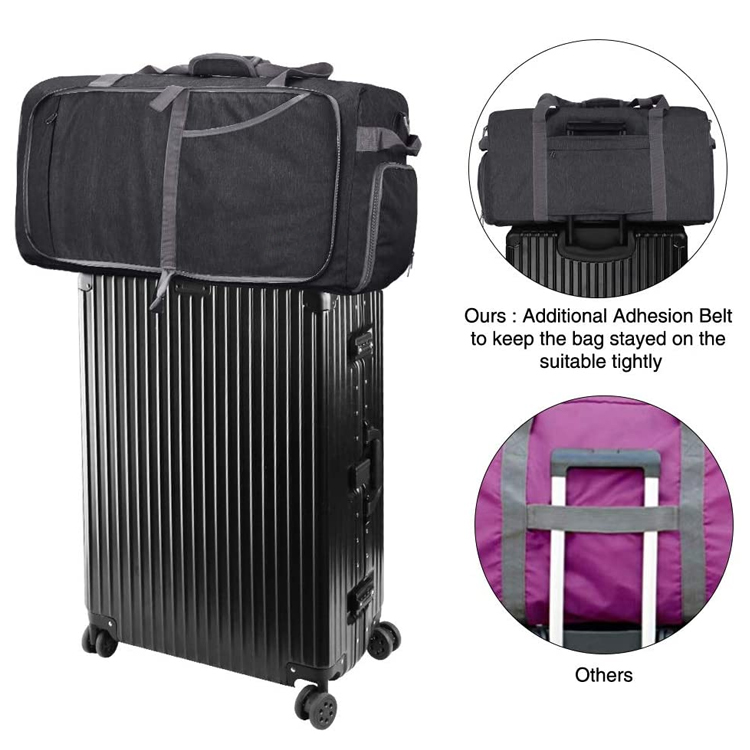 Recycled Rpet Polyester Luxury Custom Logo Waterproof Fitness Sport Yoga Travel Duffel Gym Bag Woman Mens