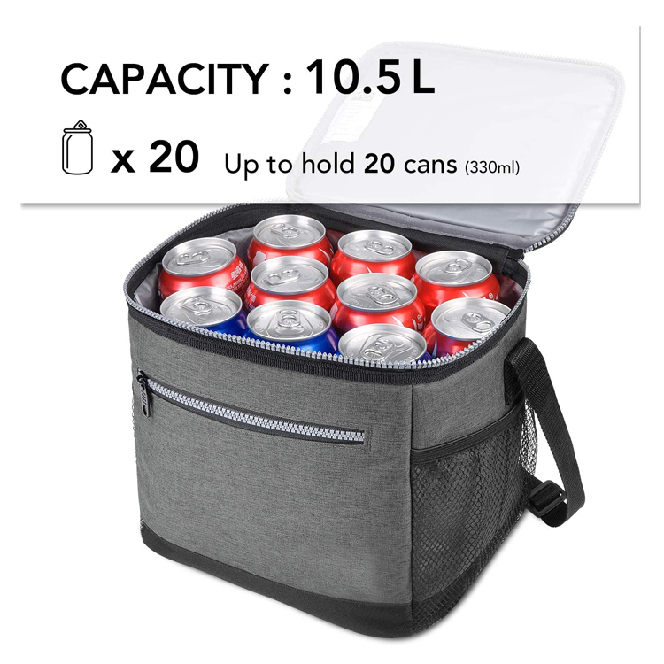Custom Waterproof Outdoor Camping Hiking Thermal Travel Picnic Delivery Lunch Insulated Cooler Bags