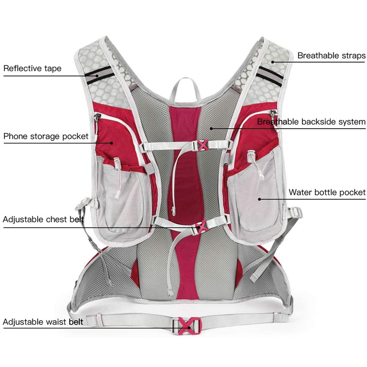 Premium Luxury Large Storage Backpack Hydration Pack Cycling Hydration Backpack