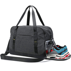 Travel Fitness Duffel Sport Bag Mens Gym Bags Sports with Shoes Compartment