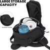 4 Straps Reinforced Fastening Waterproof Motorbike Tank Bag with Multi-pocket