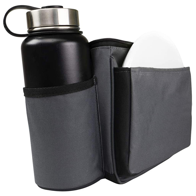 Customs Outdoor Large Capacity Disc Golf Bag With Bottle Holder
