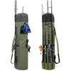 Collapsible Outdoor Fishing Rod Tackle Bag With Large Capacity Design