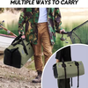 Large Capacity 50L Waterproof Roll-up Dry Duffel Bag with Quick-fixed Straps for Motorcycling, Rafting, Boating