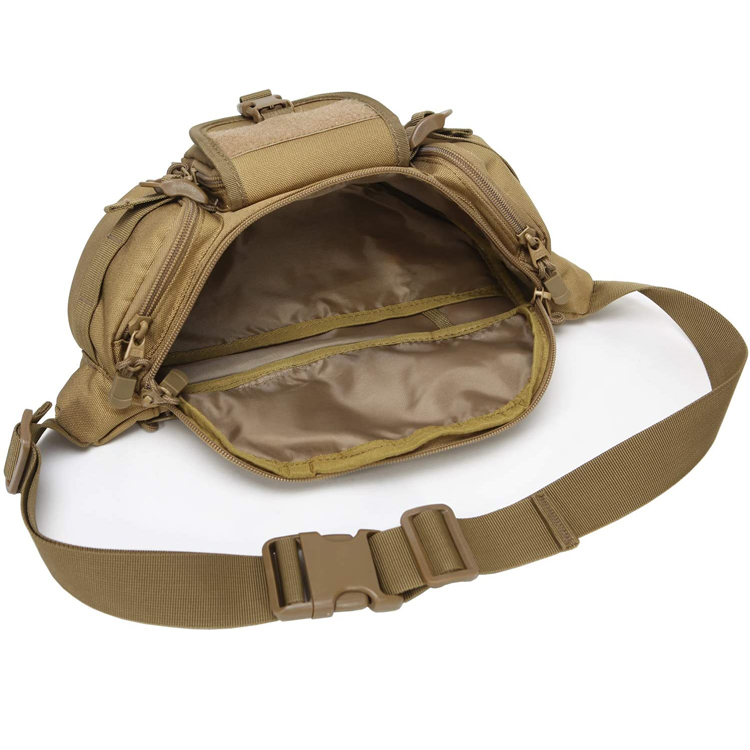 Custom Logo Fishing Rod Tackle Lure Bag Fanny Pack Bag Fishing Waist Bag