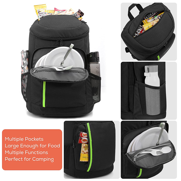 Hot Selling Leakproof PEVA Lining Insulated Picnic Cooler Backpack