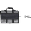 Customized Size Black Rubber Mesh Fishing Lure Bag with Handle