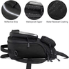 4 Straps Reinforced Fastening Waterproof Motorbike Tank Bag with Multi-pocket