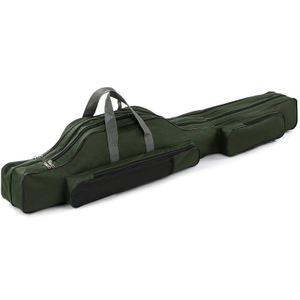 Folding Waterproof Fishing Rod Bag Fishing Tackle Bag Fishing Reel Bag