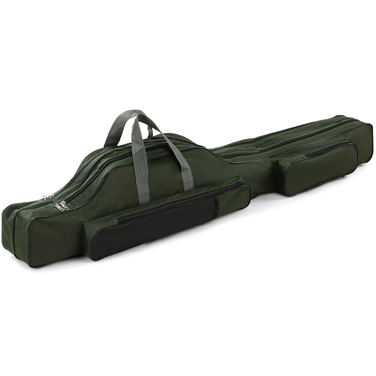 Folding Waterproof Fishing Rod Bag Fishing Tackle Bag Fishing Reel Bag