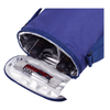 Custom 2 Bottles Christmas Insulated Carrier Tote Canvas Travel Padded Sublimation Portable Ice Wine Cooler Bag