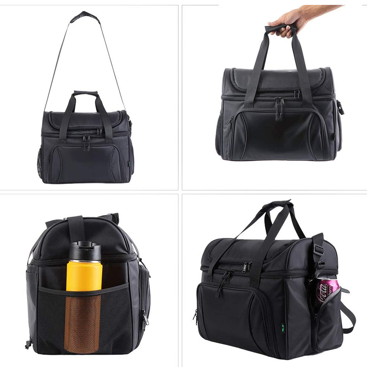 Factory Cooler Backpack Insulated Thermal Ice Food Delivery Bag Lunch Bag For Unisex Handbag Cooler Bags