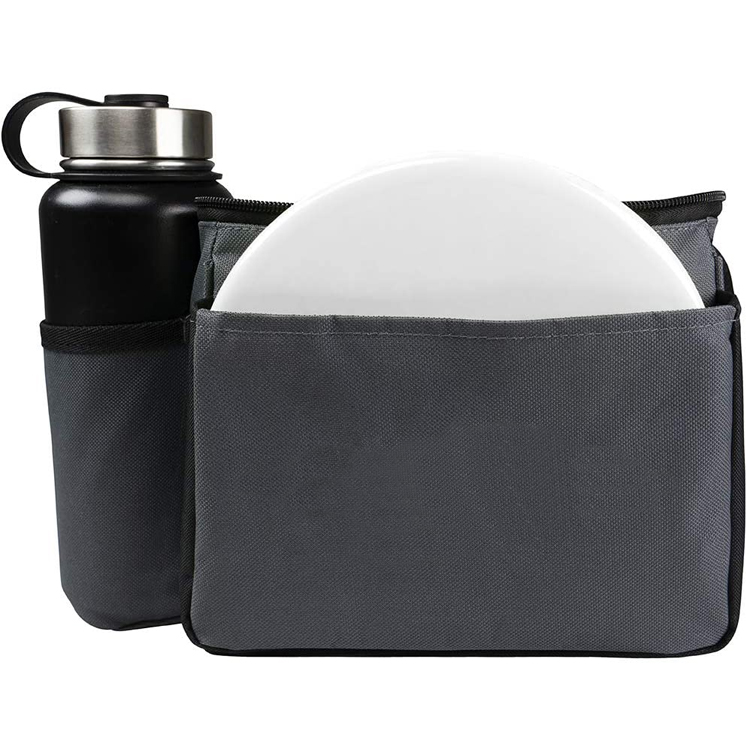 Customs Outdoor Large Capacity Disc Golf Bag With Bottle Holder
