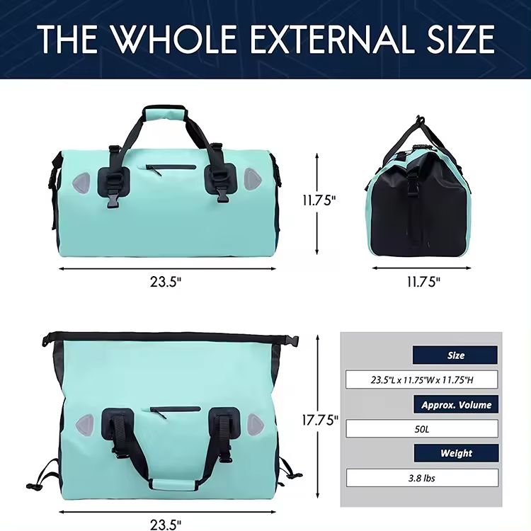 Factory Supplier Motorcycle Waterproof Travel Dry Bag Floating Backpack For Outdoor Water Sports