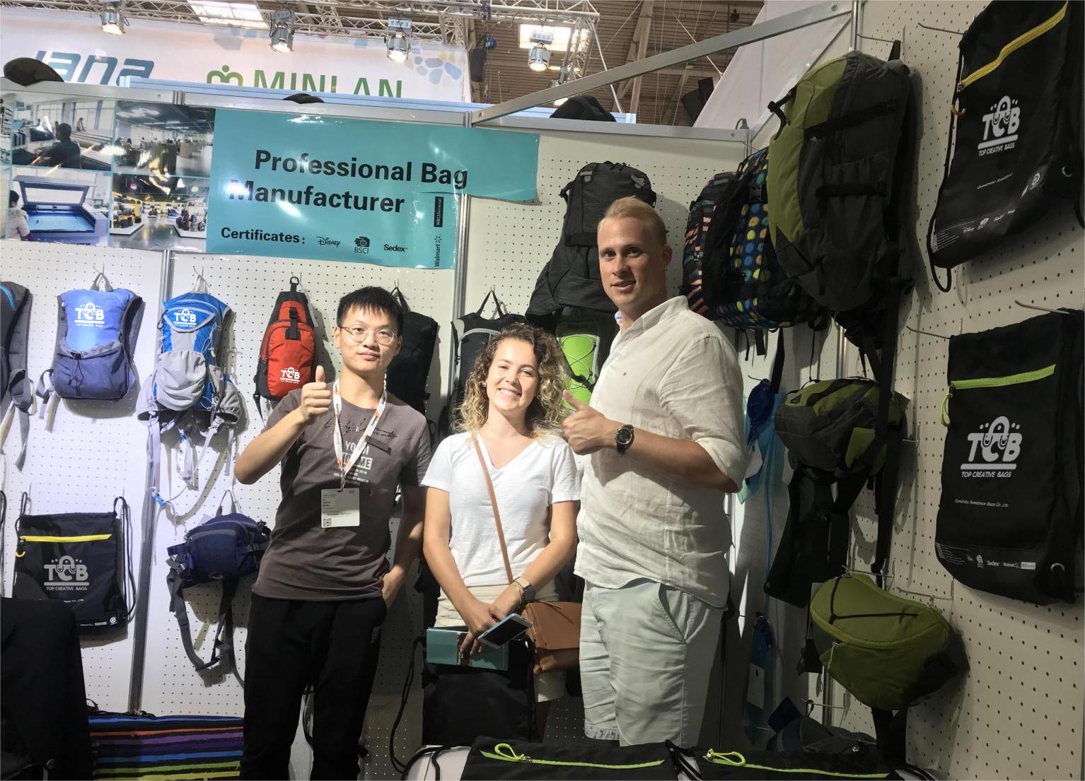 The Outdoor Bags Exhibition ISPO in Munich