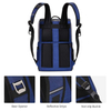 2 In 1 Double Decker Lunch Cooler Bag Picnic Food Ice Insulated Polyester Cooler Backpack