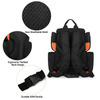 Outdoor Storage Fishing Backpack Waterproof Fishing Bag with 4 Trays Tackle Boxes