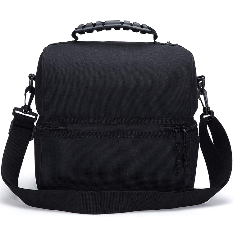 Luxurious Double Cooler Compartment Fitness Picnic Bag