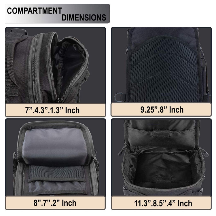 ISO Factory Fishing Tackle Backpack Fishing Tackles Waterproof Fishing Bag