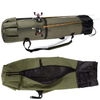 Collapsible Outdoor Fishing Rod Tackle Bag With Large Capacity Design
