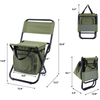 Multi-Function Outdoor Armchair Cooler Bag Folding Fishing Chair Bag