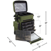 Wholesale Rolling Fishing Tackle Box Waterproof Fishing Tackle Bag