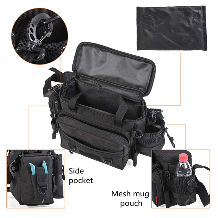 Portable Carry Rod Storage Bag Organizer Tackle Bags Fishing Tool Bag