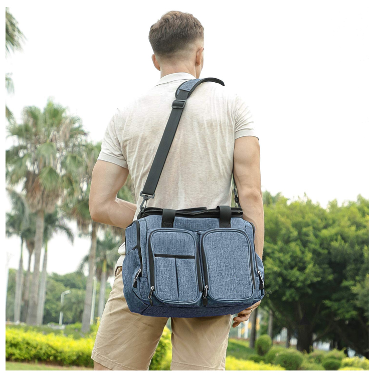 Large Insulated Lunch Bag For Men Women Leakproof Soft Cooler Bag With Multiple Pockets