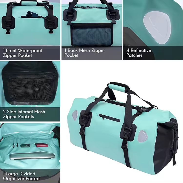 Factory Supplier Motorcycle Waterproof Travel Dry Bag Floating Backpack For Outdoor Water Sports