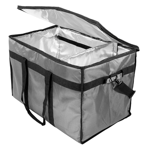 Heavy Duty Picnic Cooler Bag For Camping Food Delivery Insulated Bag With Strong Handle