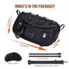 Function Tear-Resistant Motorcycle Travel Bag Motorcycle Handlebar Bag with USB Charge Port