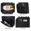 Outdoor Good Quality Food Delivery Insulated Picnic Bag Printed Thermal Cooler Tote Lunch Bag With Zipper