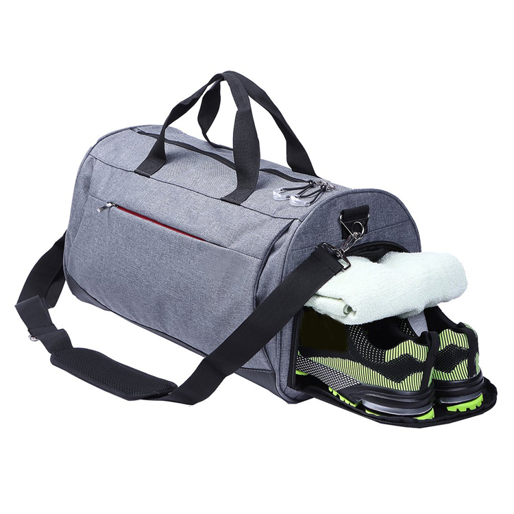 Large Capacity Sport Duffel Bag Gym Bag With Shoes Compartment
