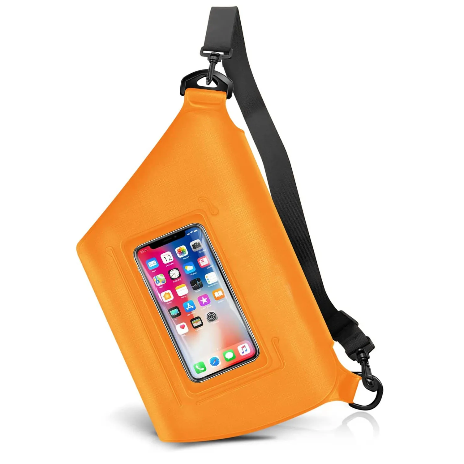 Promotional Phone Waterproof Bag Fanny Packs Screen Touch For Swimming