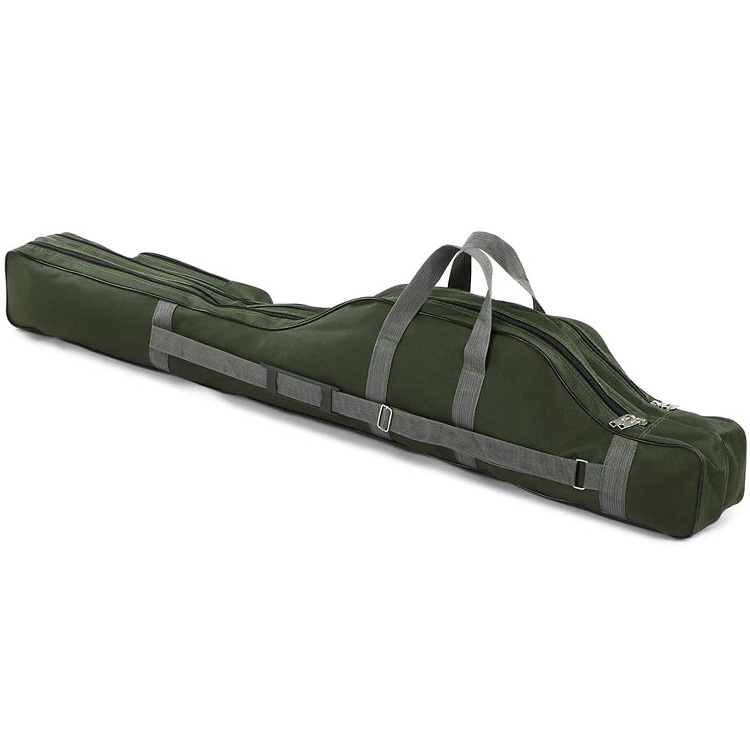 Folding Waterproof Fishing Rod Bag Fishing Tackle Bag Fishing Reel Bag