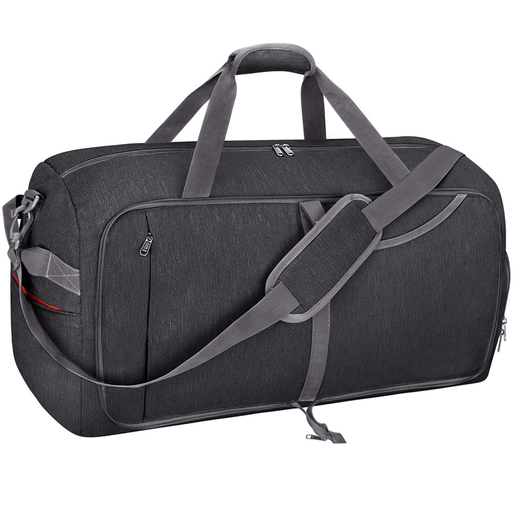 Recycled Rpet Polyester Luxury Custom Logo Waterproof Fitness Sport Yoga Travel Duffel Gym Bag Woman Mens