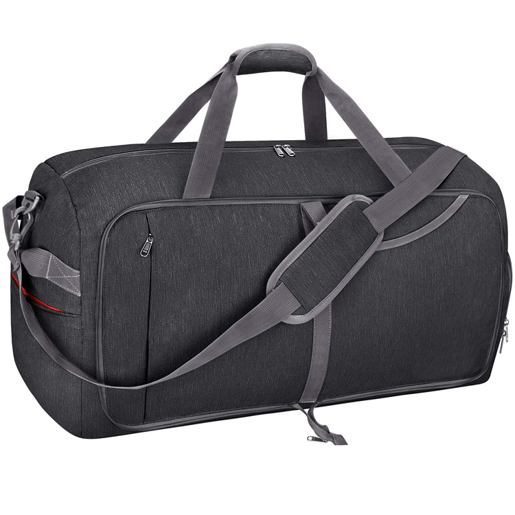 Recycled Rpet Polyester Luxury Custom Logo Waterproof Fitness Sport Yoga Travel Duffel Gym Bag Woman Mens