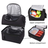 Luxurious Double Cooler Compartment Fitness Picnic Bag