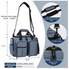 Large Insulated Lunch Bag For Men Women Leakproof Soft Cooler Bag With Multiple Pockets