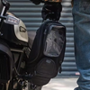 4 Straps Reinforced Fastening Waterproof Motorbike Tank Bag with Multi-pocket