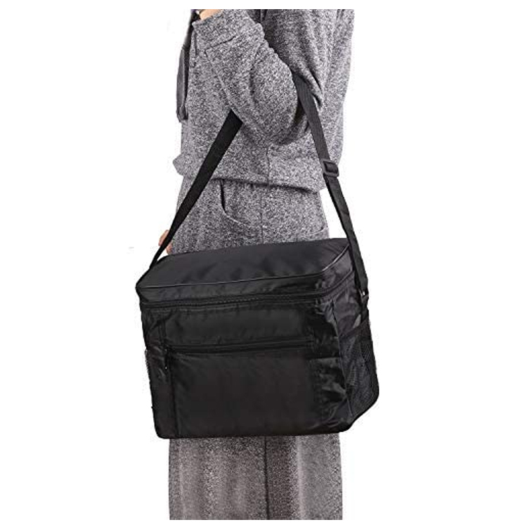 Trendy Thermos Picnic Cooler Tote Insulated Aluminium Wine Thermal Keep Food Warm Or Cold Aluminum/polyester,Aluminum Foil