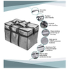 Heavy Duty Picnic Cooler Bag For Camping Food Delivery Insulated Bag With Strong Handle
