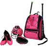 Outdoor Sport Gear Baseball Backpack Softball Bat Bag with Helmet Holder
