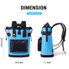 Trendy Soft Sided Cooler Bag 18L Leakproof Insulated Cooler For Picnic Beach Camping