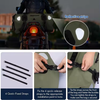 Large Capacity 50L Waterproof Roll-up Dry Duffel Bag with Quick-fixed Straps for Motorcycling, Rafting, Boating