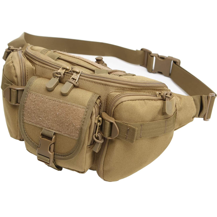 Custom Logo Fishing Rod Tackle Lure Bag Fanny Pack Bag Fishing Waist Bag